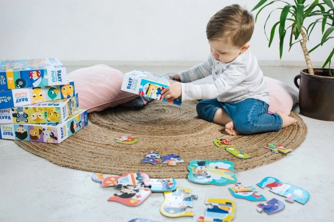 Baby puzzle Povolání a vozidla