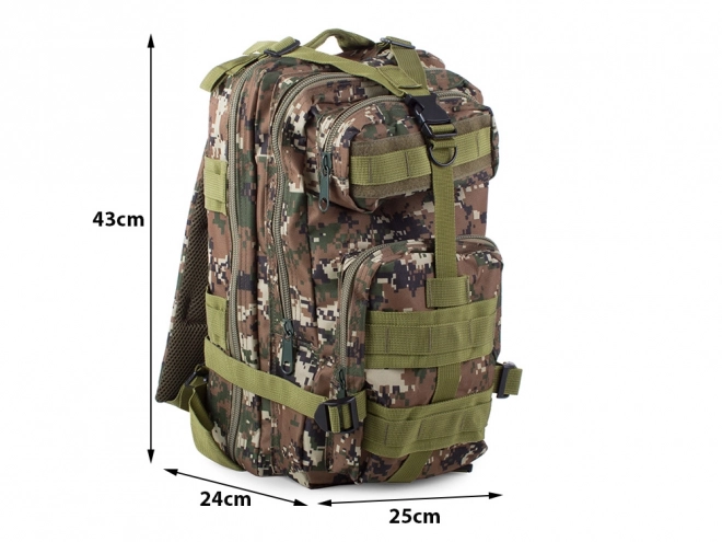 Taktický vojenský batoh military survival 30l