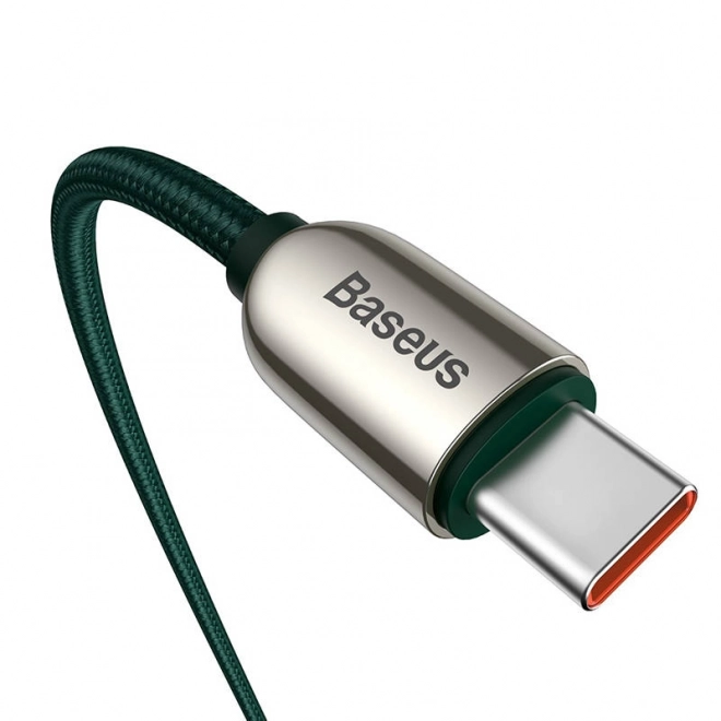 Kabel USB-C k displeji USB-C Baseus, 100 W, 2 m (zelený)