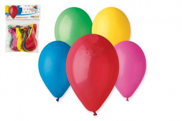 Barevné nafukovací balónky - 15 kusů