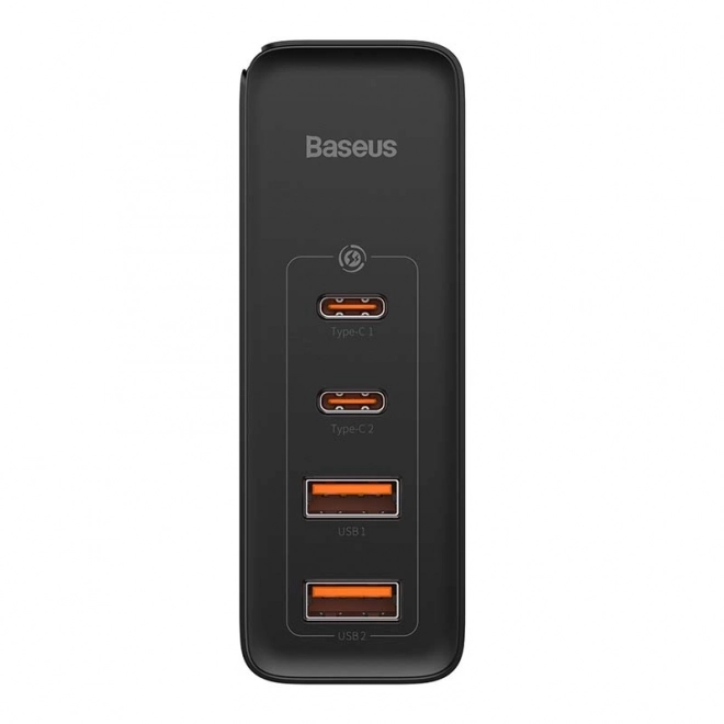 Cestovní nabíječka Baseus GaN2 Pro Quick 2x USB 2x USB-C, 100W, EU (černá)