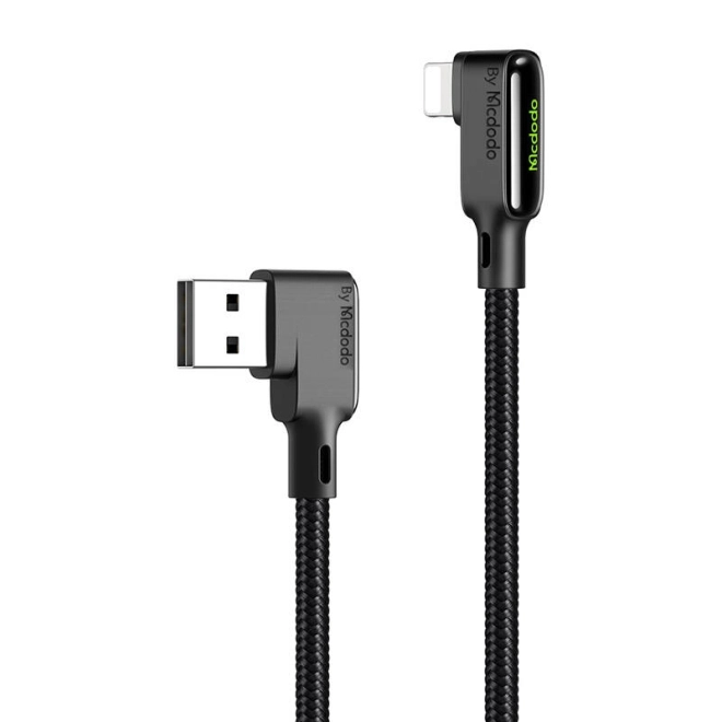 Kabel USB-A na Lightning Mcdodo CA-7511, 1,8 m (černý)