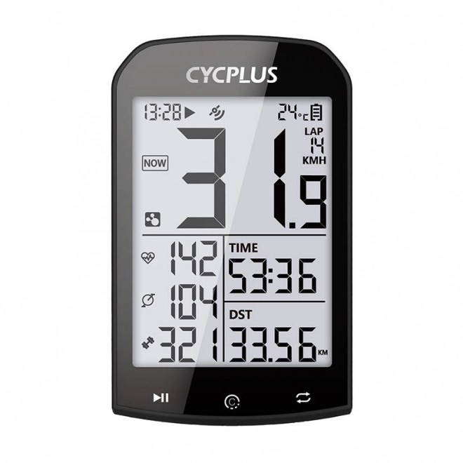 GPS počítač na kolo Cycplus M1