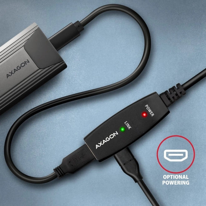 ADR-305 USB 3.0 A-M -> A-F aktivní prodlužovací/zesilovací kabel 5 m