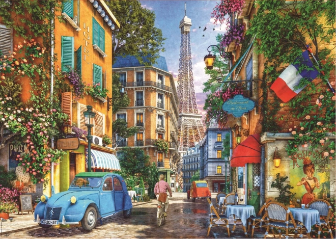 Puzzle 4000 prvků Ulice v Paříži