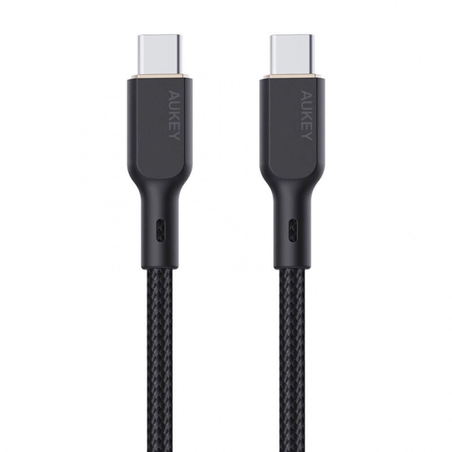 Kabel USB-C na USB-C Aukey CB-KCC102, 100W, 1,8 m (černý)