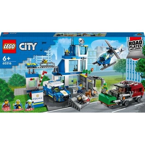 LEGO City 60316 Policejní stanice