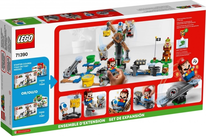 LEGO Super Mario Boj s Reznorem - rozšiřující set 71390