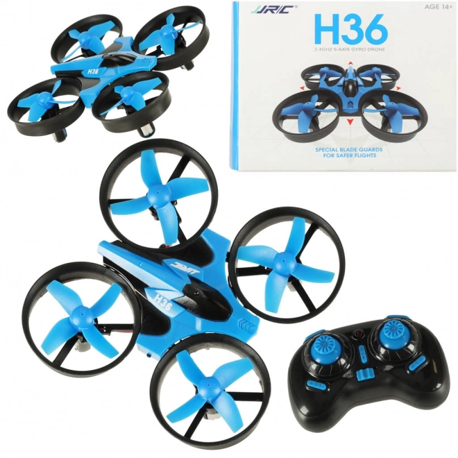 JJRC H36 mini 2,4GHz 4CH 6osý modrý RC dron