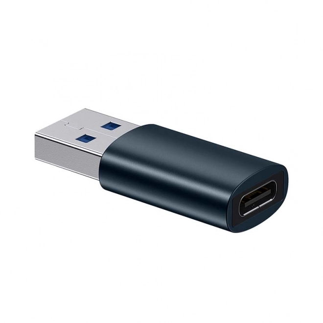 Baseus Ingenuity adaptér USB-A na USB-C OTG (modrý)