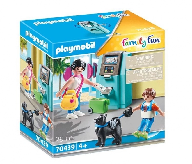 Playmobil Turisti s bankomatem