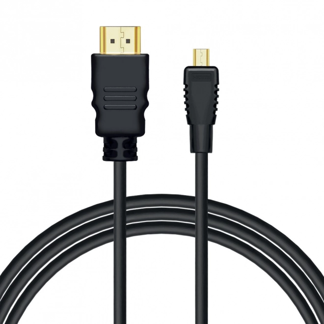 Kabel HDMI (M) - micro HDMI (M) s Ethernetem, 2 m, CL-40/M