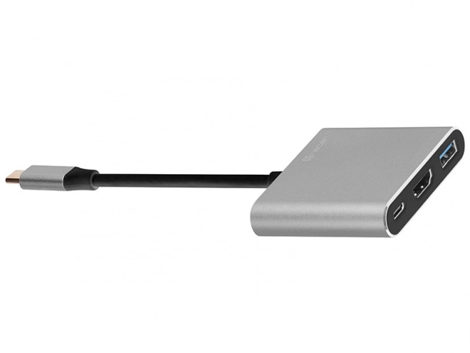 Adaptér A-1 USB-C HDMI 4k, USB 3.0, PDW 100W