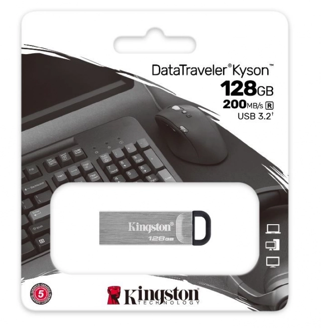 Paměťová karta Kyson DTKN/128 USB 3.2 Gen1