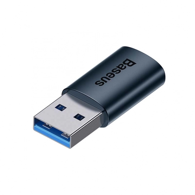 Baseus Ingenuity adaptér USB-A na USB-C OTG (modrý)