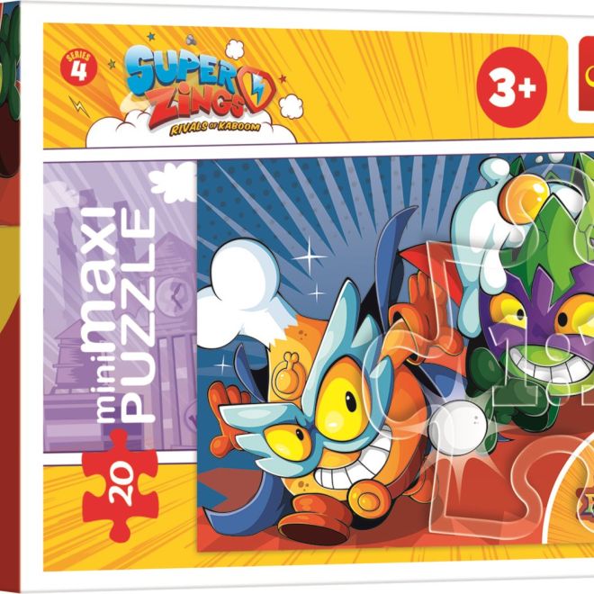 TREFL Puzzle Kid Kazoom a Super Zings: 20 dílků