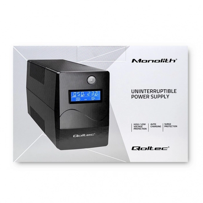 UPS | Monolit | 650VA | 360W | LCD | USB | RJ45