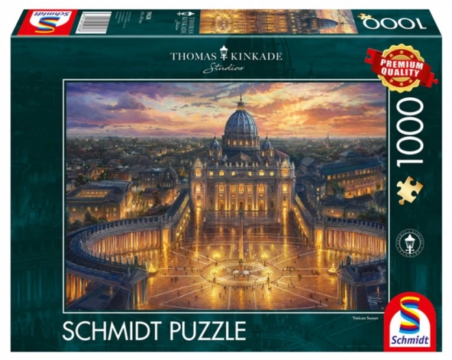 Puzzle prémiové kvality 1000 dílků THOMAS KINKADE Vatikán