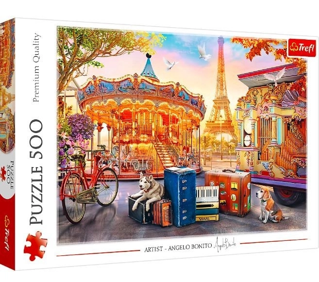 Puzzle 500 prvků Paříž