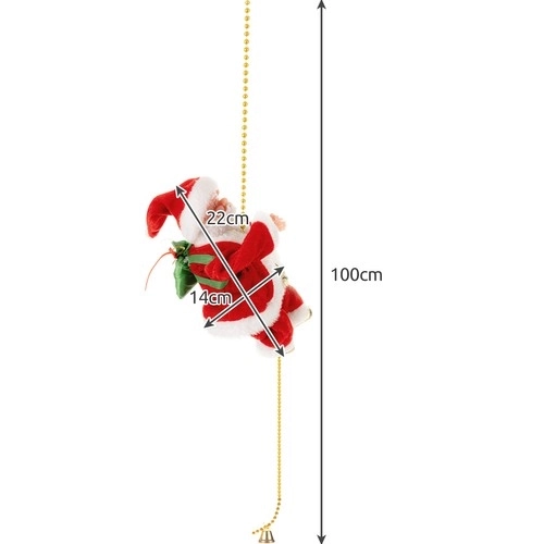 Santa na laně- vánoční dekorace od Ruhhy 22502