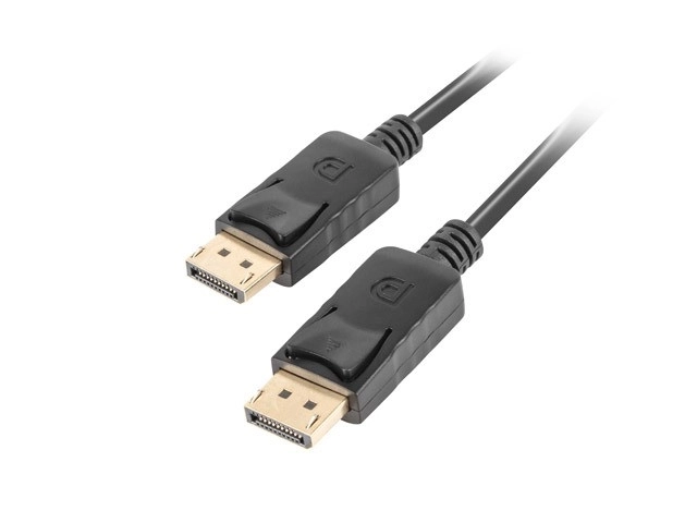 Kabel DisplayPort M/M 20 PIN V1.2 0,5M 4K černý