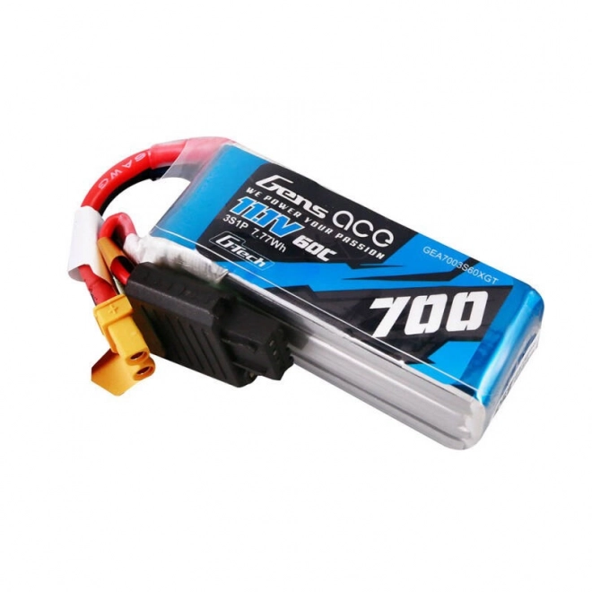 Gens ace G-Tech 700mAh 11,1V 60C 3S1P Lipo Battery Pack