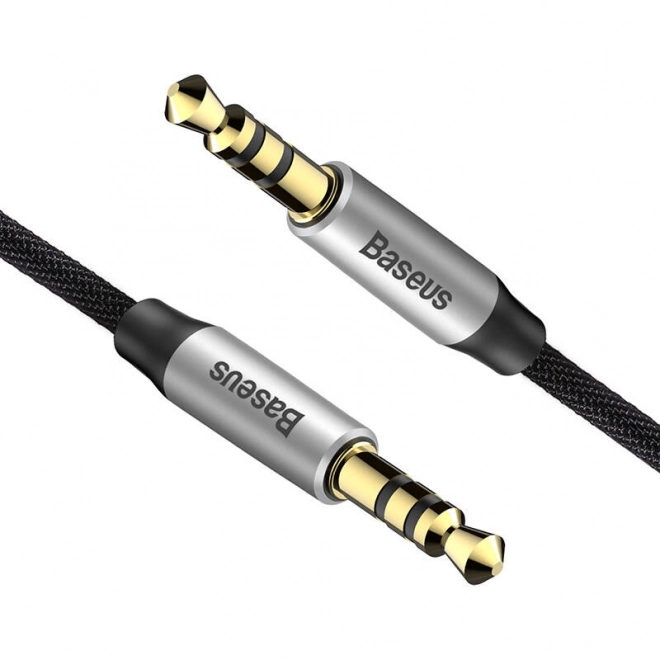 Baseus Yiven Audio kabel 3,5 samec Audio M30 1,5 m - stříbrno-šedý