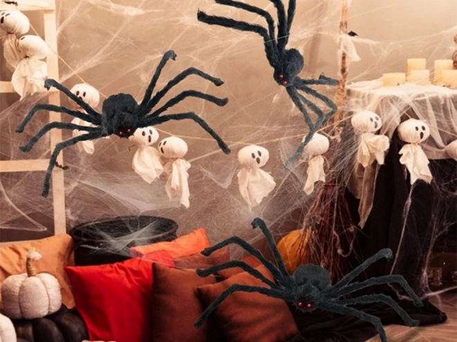 Halloween pavouk obří tarantule dekorace