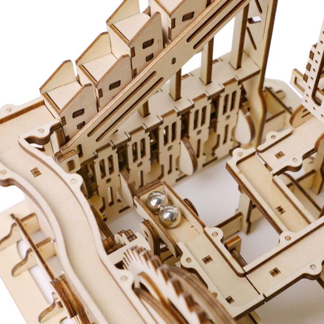 Trapdoors Marble Squad - Kuličková dráha - 3D dřevěná stavebnice