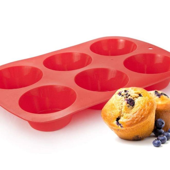 Silikonová forma na muffiny 6d 27,5*18 cm, RED Culinaria