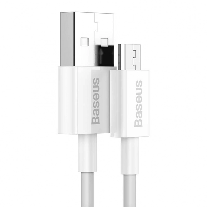 Kabel Baseus Superior Series USB na micro USB, 2A, 2 m (bílý)