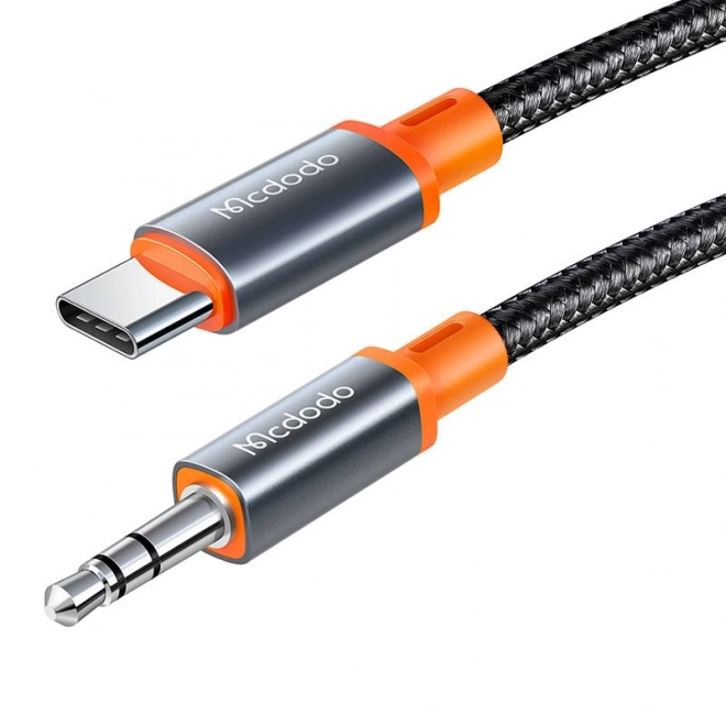 Kabel Mcdodo CA-0820 USB-C na 3,5mm mini jack AUX, 1,2 m (černý)