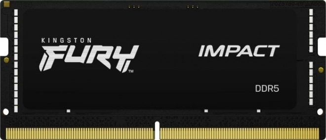 Paměť DDR5 SODIMM Fury Impact 16GB(1*16GB)/4800 CL38