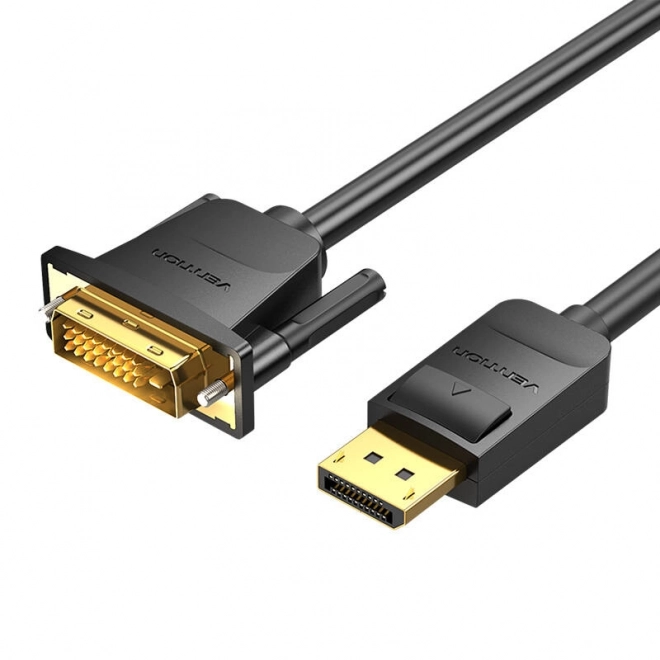 Kabel DisplayPort-DVI (24+1) 2m Vention HAFBH 1080P 60Hz (černý)