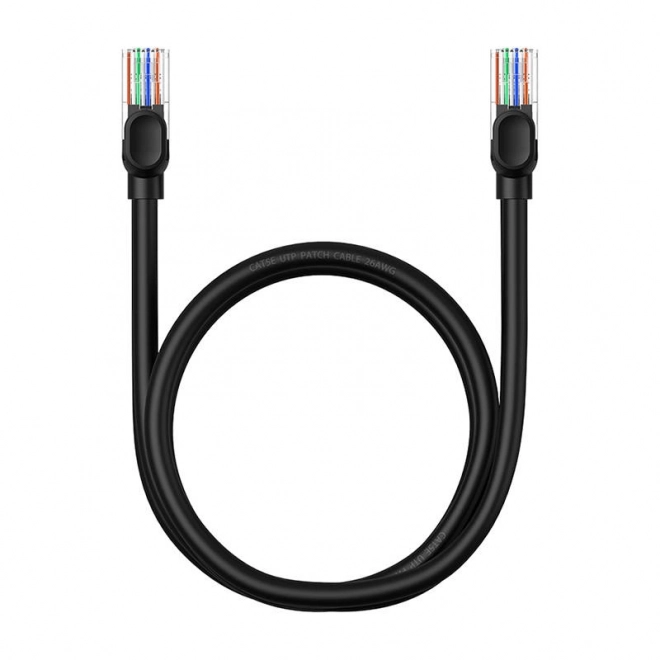 Síťový kabel Baseus Ethernet CAT5, 1 m (černý)