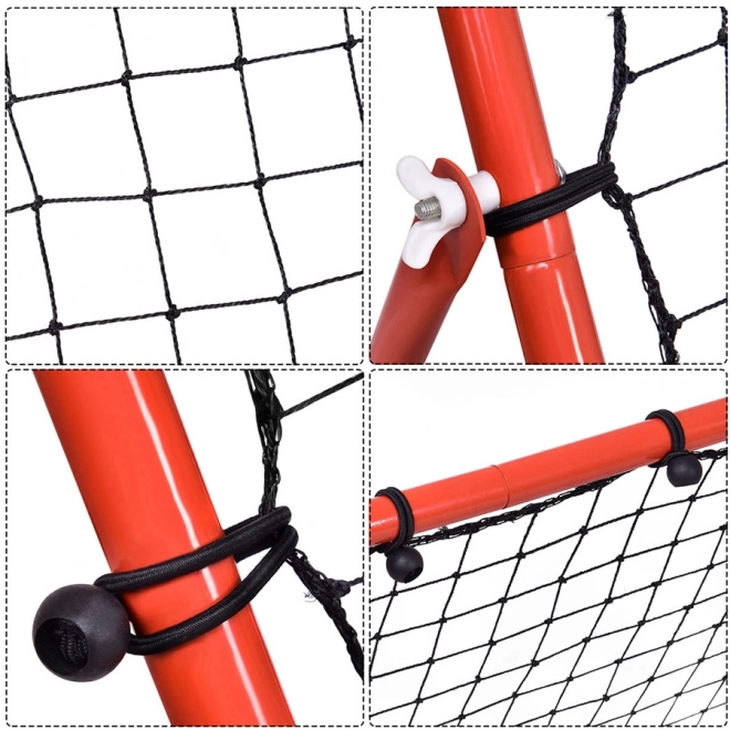 Tréninkový rám Rebounder pro skákací fotbal 100x100cm