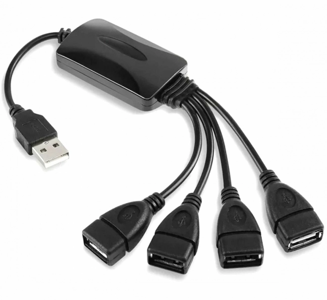 Ak22 rozbočovač 4 portů USB