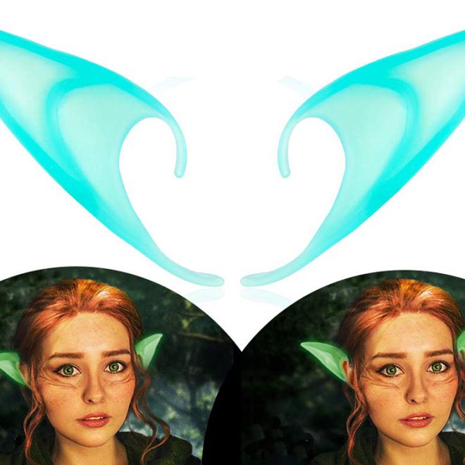 Umělý skřítek elfí uši elfí skřítek svítící