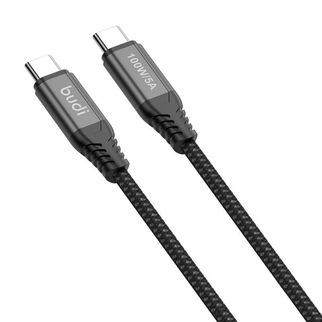 Kabel typu c na typ c Budi 100W 3m