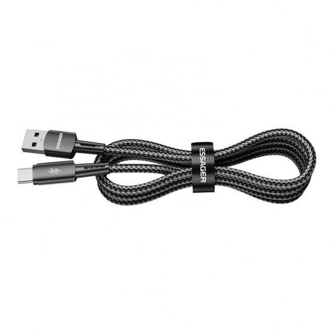 Kabel USB-A na USB-C 120W Essager 2 m (černý)