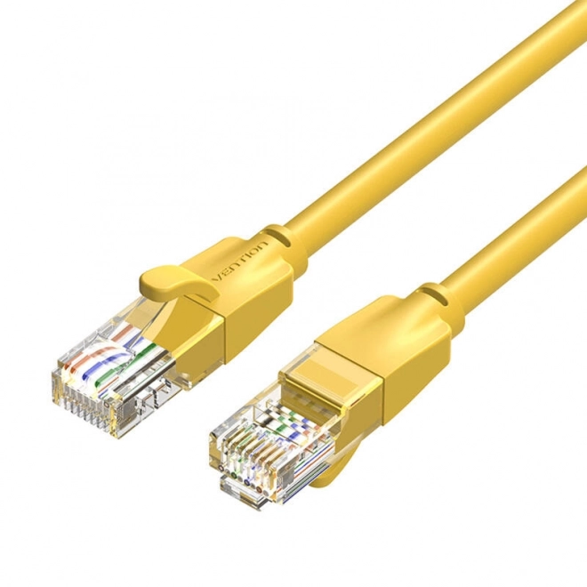 Síťový kabel UTP CAT6 Vention IBEYH RJ45 Ethernet 1000Mbps 2m žlutý