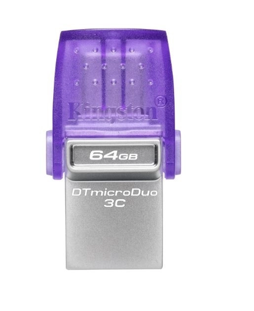 Data Traveler MicroDuo 3C G3 64GB USB-A/USB-C flash disk