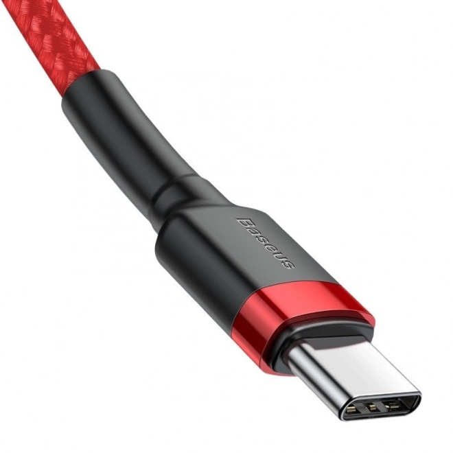 Baseus Cafule Cable USB-C PD 2.0 QC 3.0 60W 1m - červený