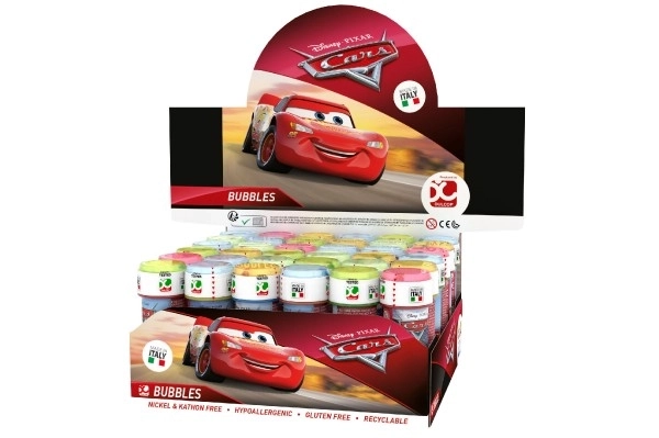 Bublifuk 60ml Cars/Auta 11,5cm 4 barvy