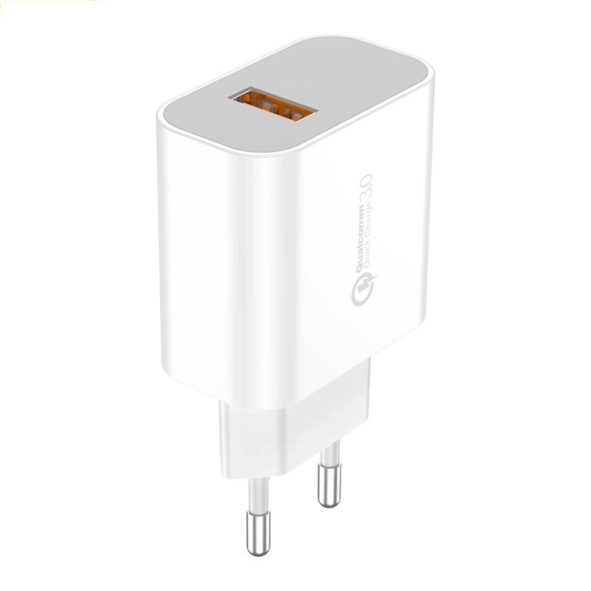 Rychlonabíječka Foneng 1x USB EU46 QC 3.0+ kabel USB typu C