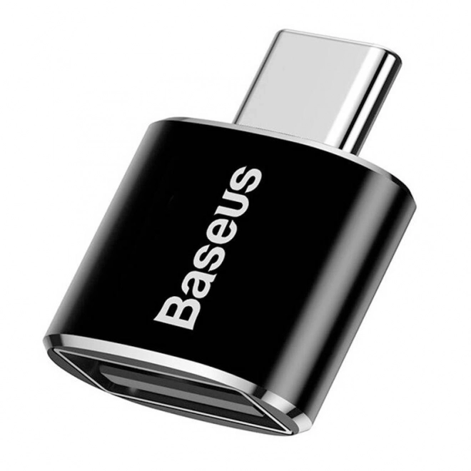 Adaptér Baseus USB—USB typu C 2,4A - černý