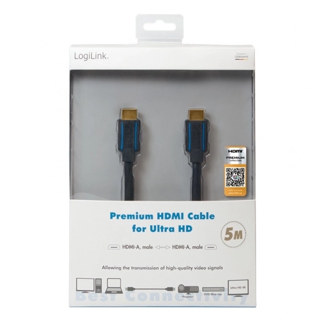 Kabel HDMI Ultra HD Premium, 5 m