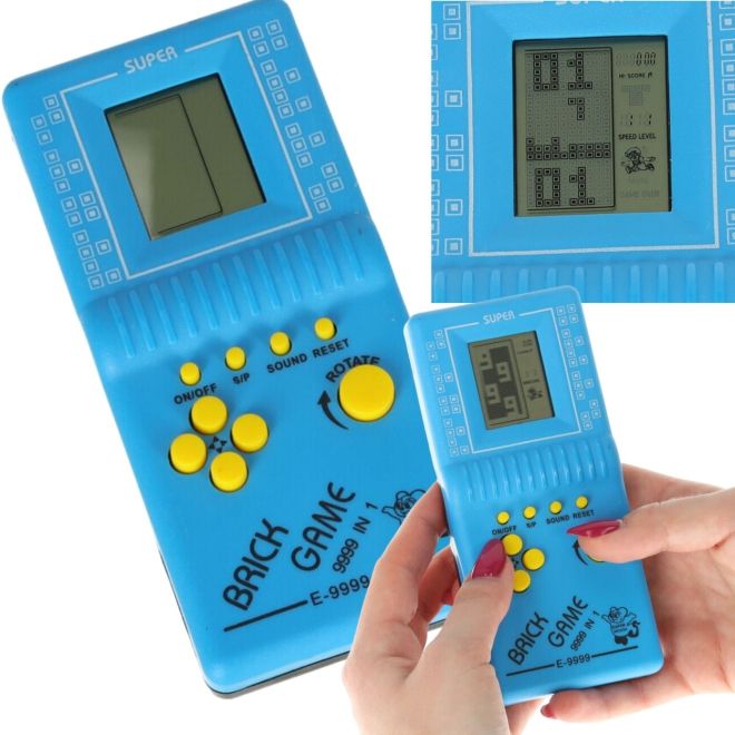 Elektronická hra Tetris 9999in1 blue