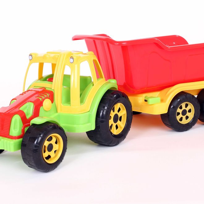 Traktor s přívěsem - model 343