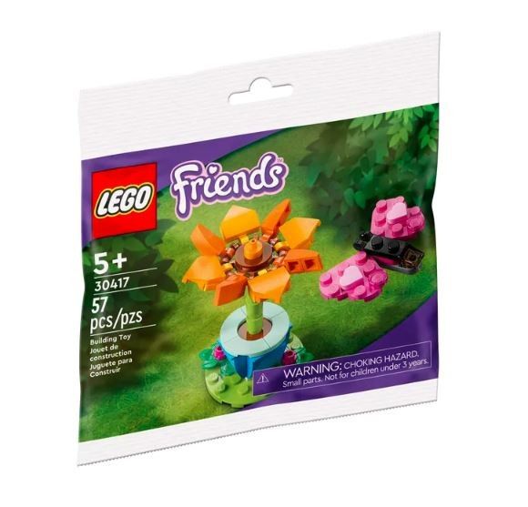LEGO® 30417 Friends Zahradní Květina a Motýl